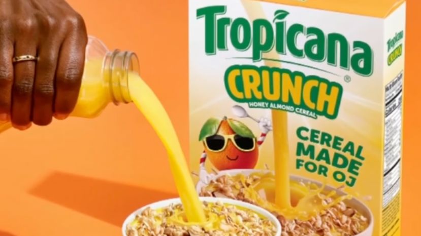 New Cereal For OJ Has Some Shaking Heads